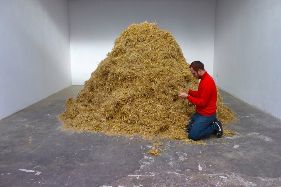 Sven Sachsalber literally finds needle in a haystack, all in the name of  art at Palais de Tokyo, Paris | Metro News