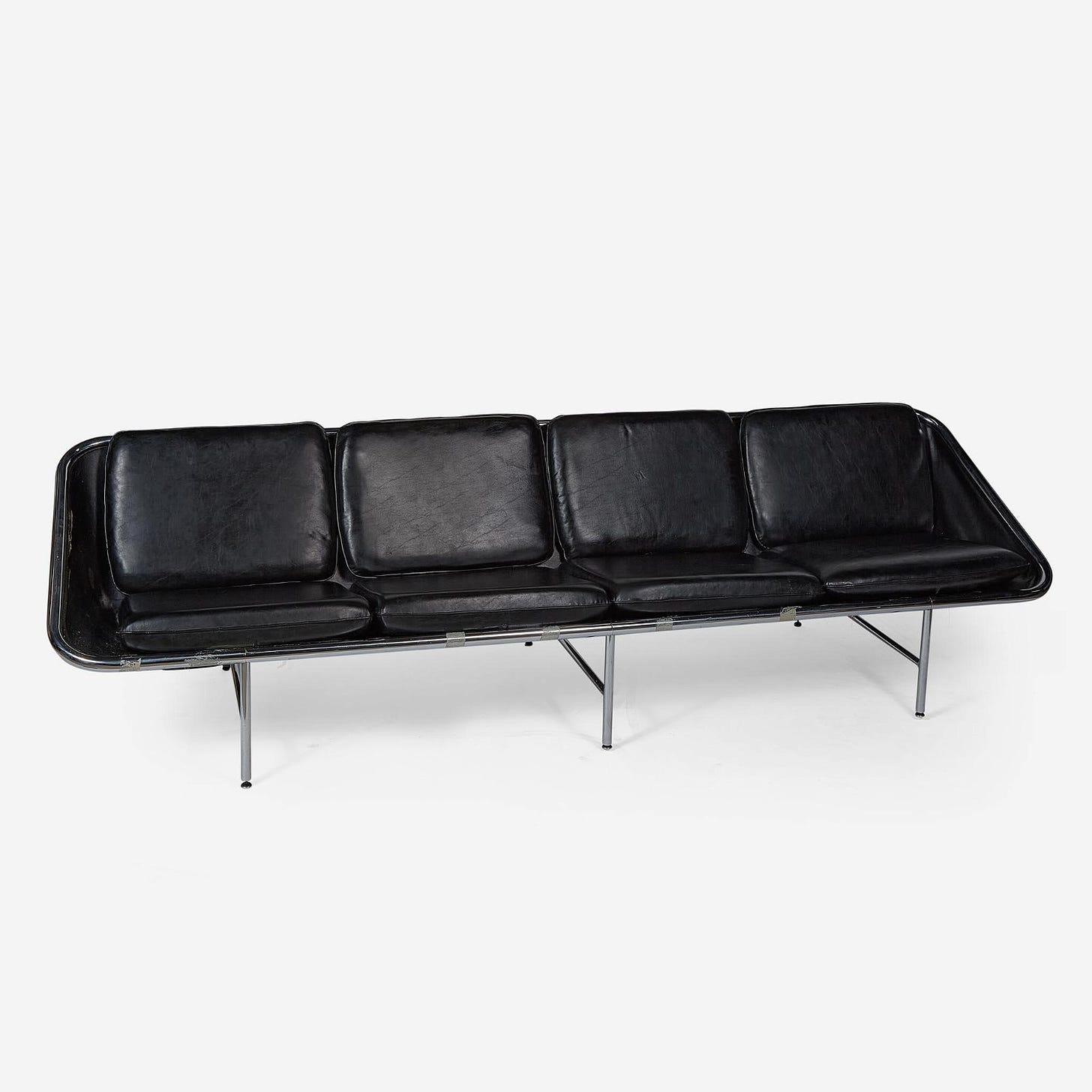 George Nelson (American, 1908-1986) Four-Seat "Sling" Sofa, Model 6833, Herman Miller, USA, 1963