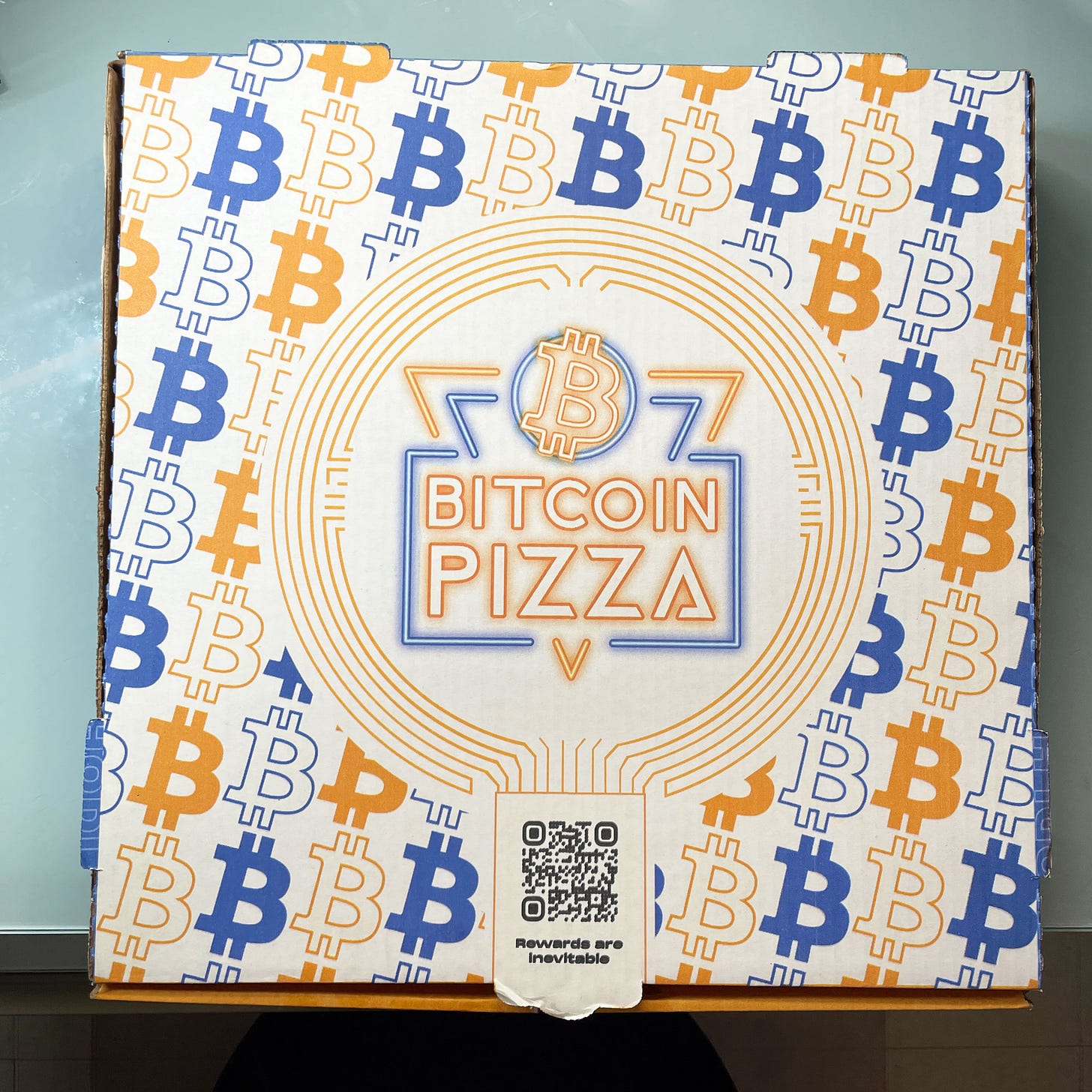 Packaging for Bitcoin Pizza