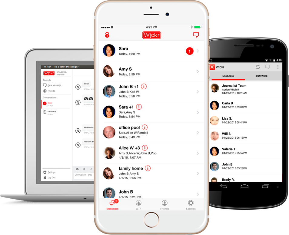 Encrypted Chat App Wickr Creates New Non-Profit Arm, Nico Sell Steps Down  As CEO To Lead It | TechCrunch