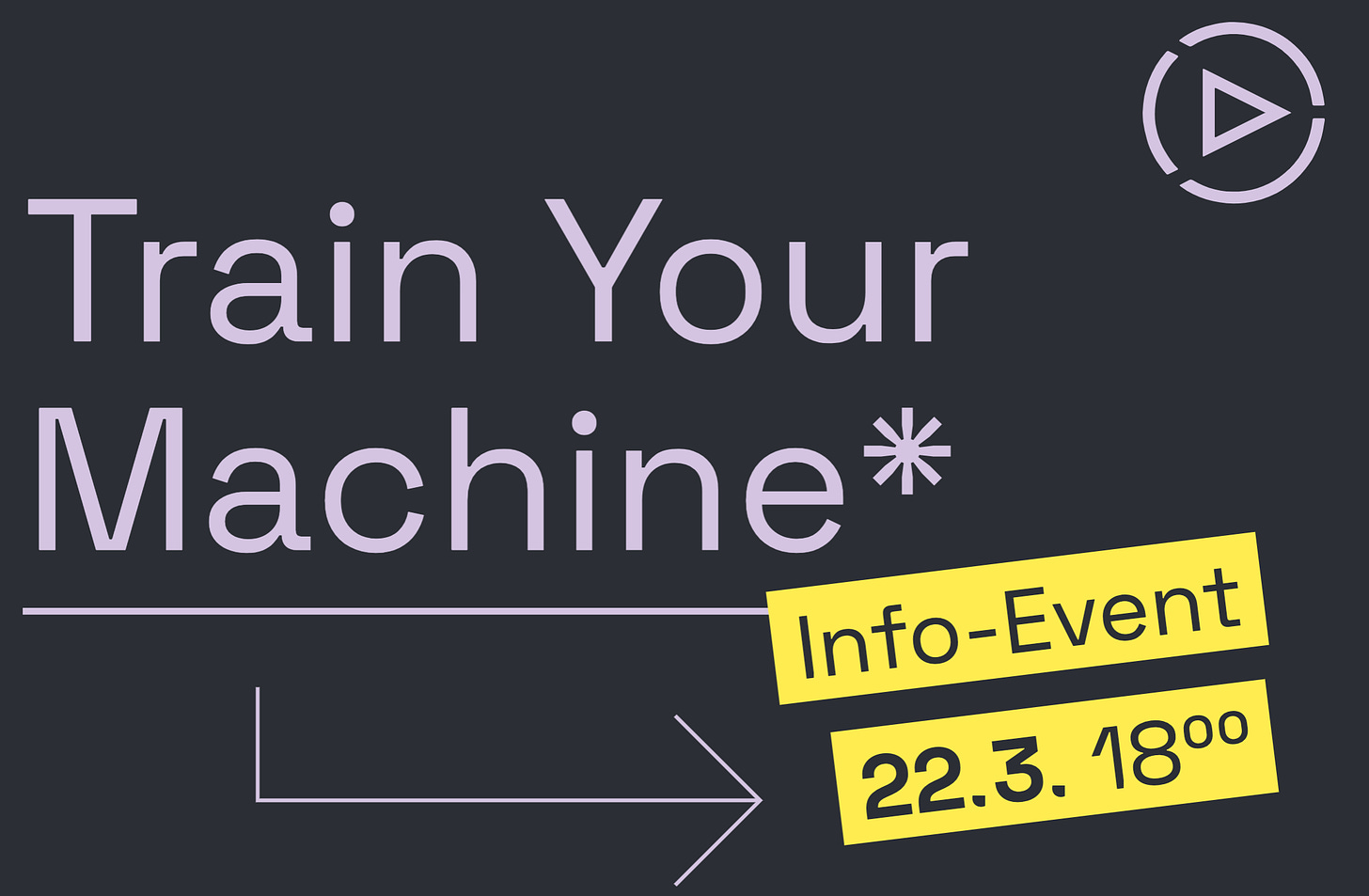Info Event Machine Learning Degree