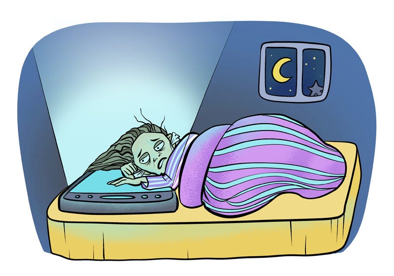For better sleep try no phone before bed - Chinadaily.com.cn