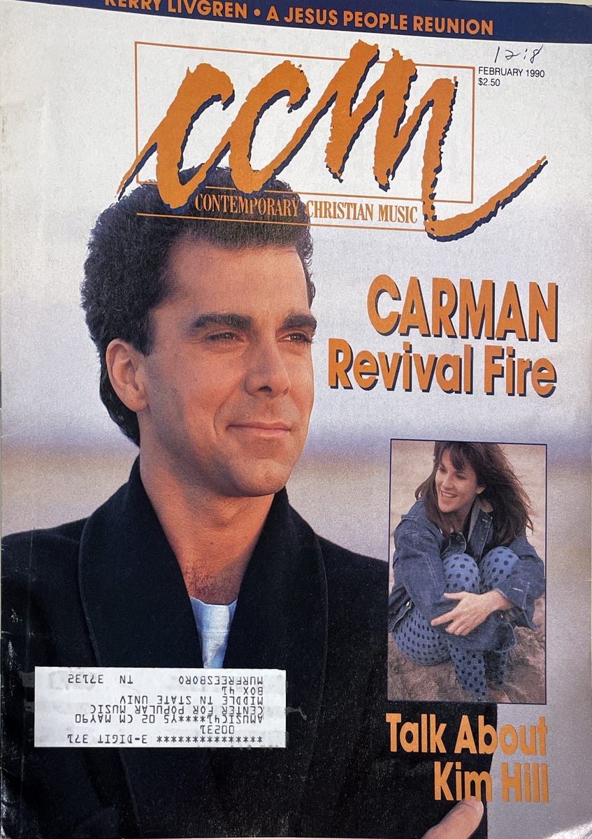 Carman cover