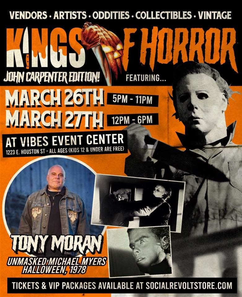 Kings of Horror: John Carpenter Edition ft. Tony Moran (Michael Myers, Halloween 1978)