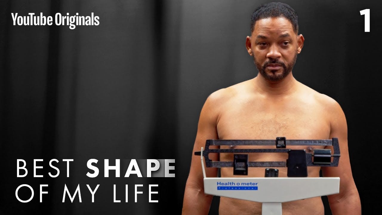 Can Will Smith Lose 20lbs In 20 Weeks? | Best Shape Of My Life - YouTube