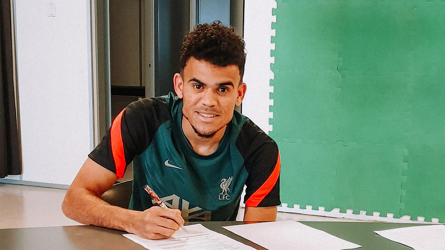 Liverpool FC — Behind the scenes as Luis Diaz signs for the Reds