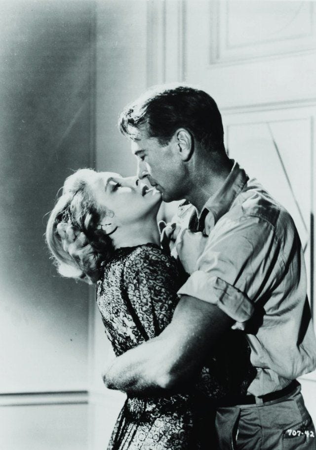 Still of Gary Cooper and Patricia Neal in The Fountainhead | Gary cooper,  Patricia neal, Gary