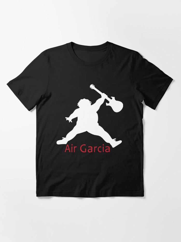 Air Garcia Jerry Garcia &quot; T-shirt by ScentedFur | Redbubble