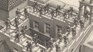 M.C. Escher: A mind-bending exhibition - CBS News