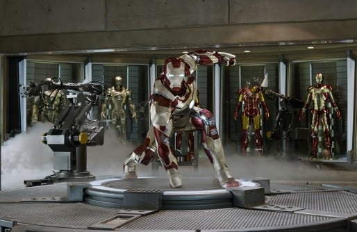 Iron Man 3 -  inside