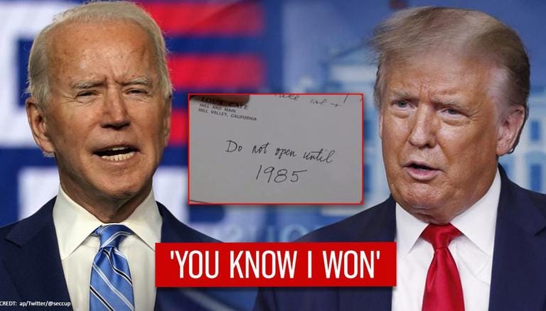 Dear Joe, Pardon me': Trump left letter for Biden; netizens guess content  with memes | US News