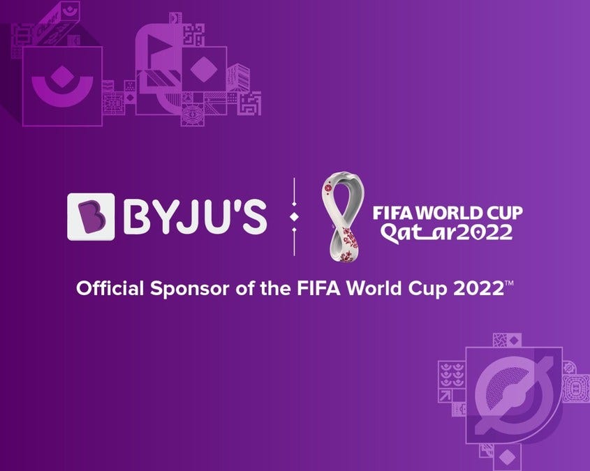 BYJU'S announced as Official Sponsor of FIFA World Cup Qatar 2022™