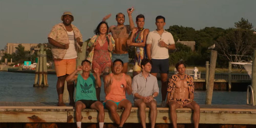 Joel Kim Booster & Bowen Yang Hit the Beach in the Trailer for 'Fire Island'  – Watch Here! | Bowen Yang, Conrad Ricamora, Fire Island, hulu, Joel Kim  Booster, Margaret Cho, Matt