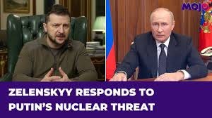 Not Bluffing”| Putin Issues Nuclear Threat To West, Orders Military  Mobilisation | Zelenskyy Reacts - YouTube