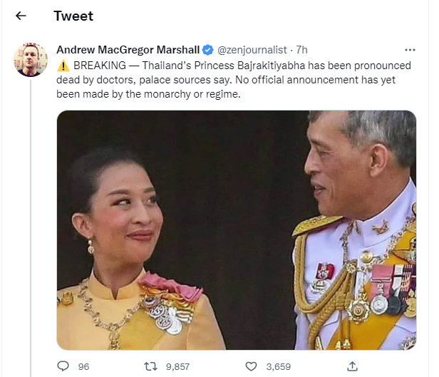 Vaccinated Thailand Princess Bajrakitiyabha DIES SUDDENLY at age 44  Https%3A%2F%2Fbucketeer-e05bbc84-baa3-437e-9518-adb32be77984.s3.amazonaws.com%2Fpublic%2Fimages%2F2e9ca75d-c1bf-4879-ba54-bd63463961f1_616x529