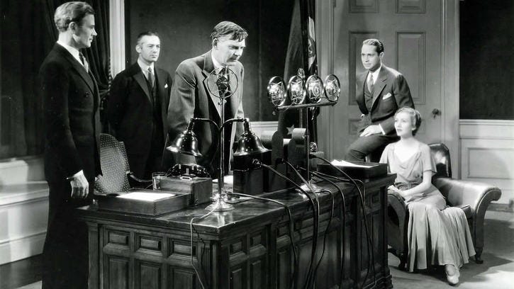 Gabriel Over the White House (1933) - Toronto Film Society