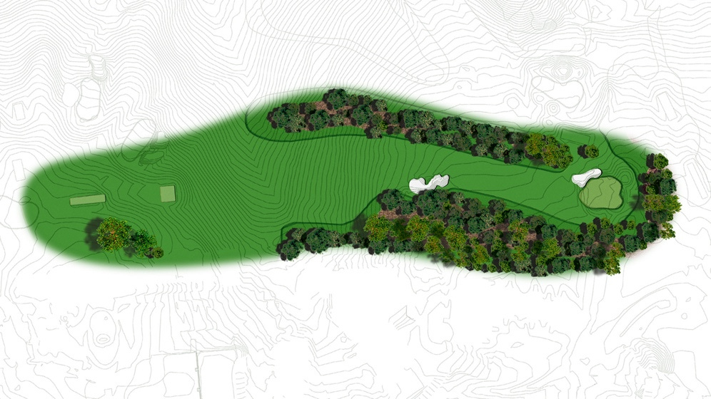 The Masters: Hole #1 Tea Olive