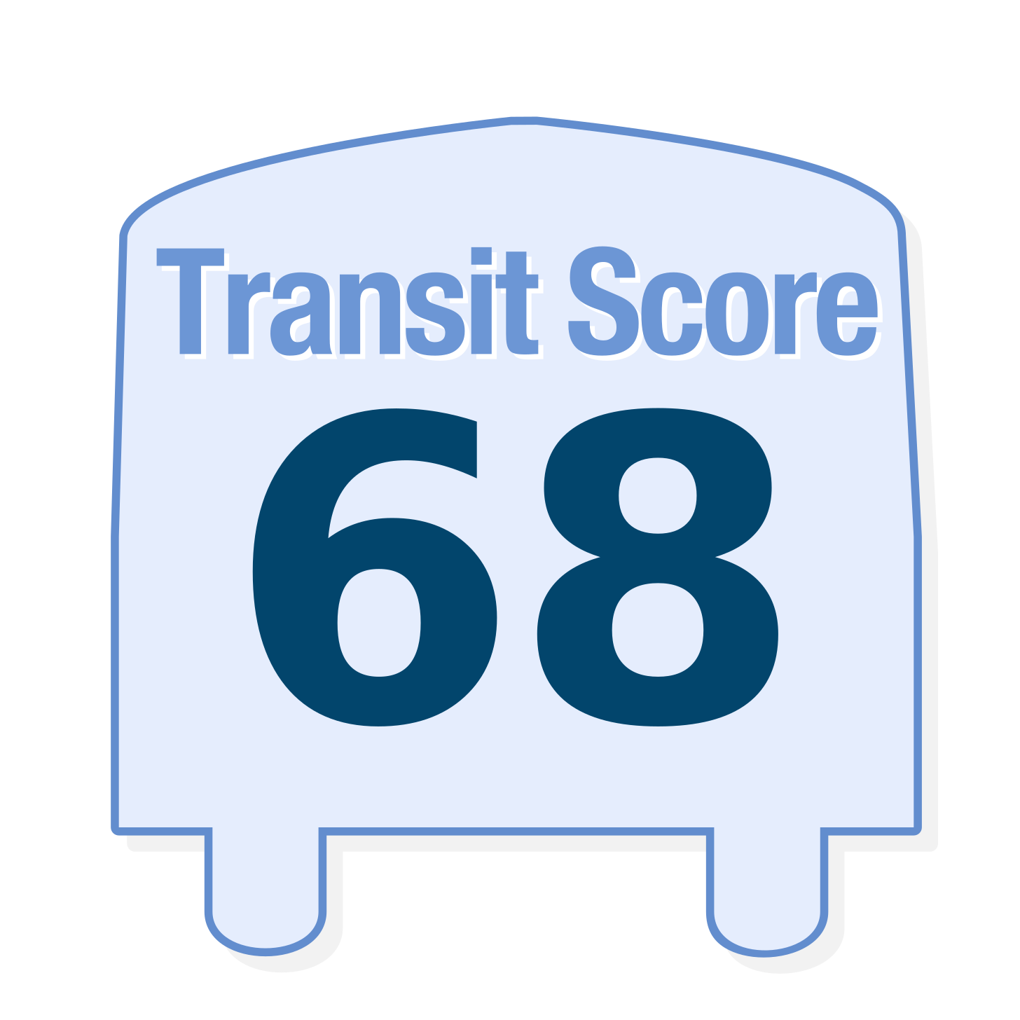 68 Transit Score 