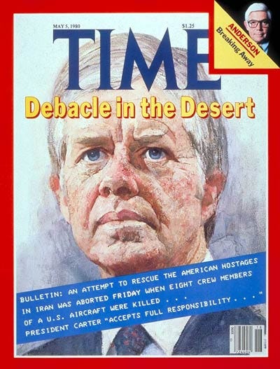 TIME Magazine Cover: Hostage Rescue Attempt - May 5, 1980 - Iran -  Terrorism - Hostages - Middle East