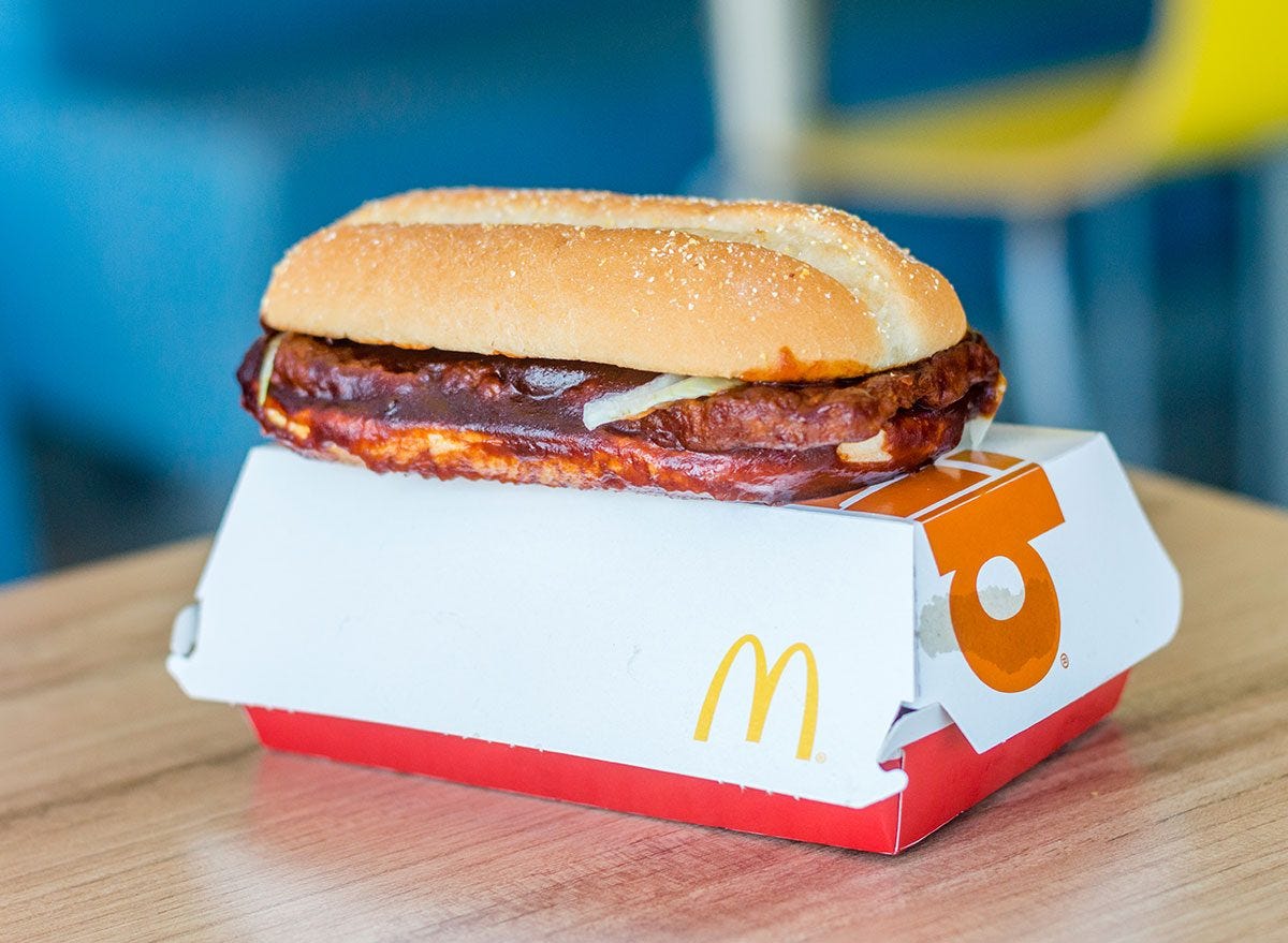McDonald&#39;s Just Revealed When It&#39;s Bringing Back the McRib | Eat This Not  That