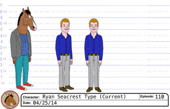 Image result for bojack horseman a ryan seacrest type