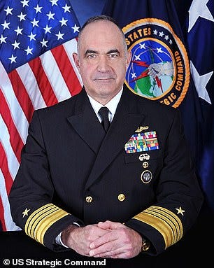 Navy Adm. Charles A. Richard, the commander of U.S. Strategic Command, on Wednesday issued an unusually blunt warning about American capability
