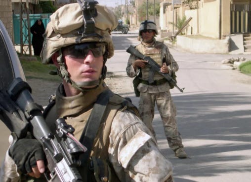 US Marines in Iraq