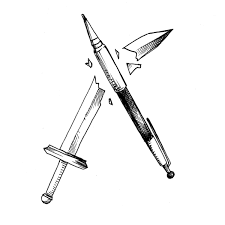 The pen is mightier than the sword | Grammar Zone