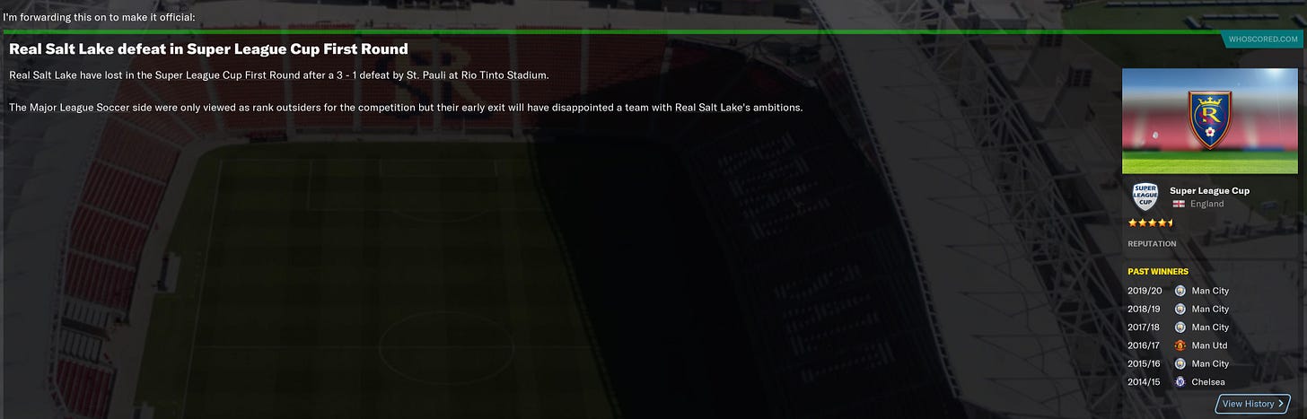 Football Manager 2021 Expectations