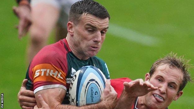 George Ford: Steve Borthwick backs Leicester fly-half to fight back into  England picture - BBC Sport