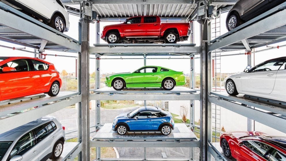 Car Company Opens World's First, Fully Automated Car Vending Machine - ABC  News