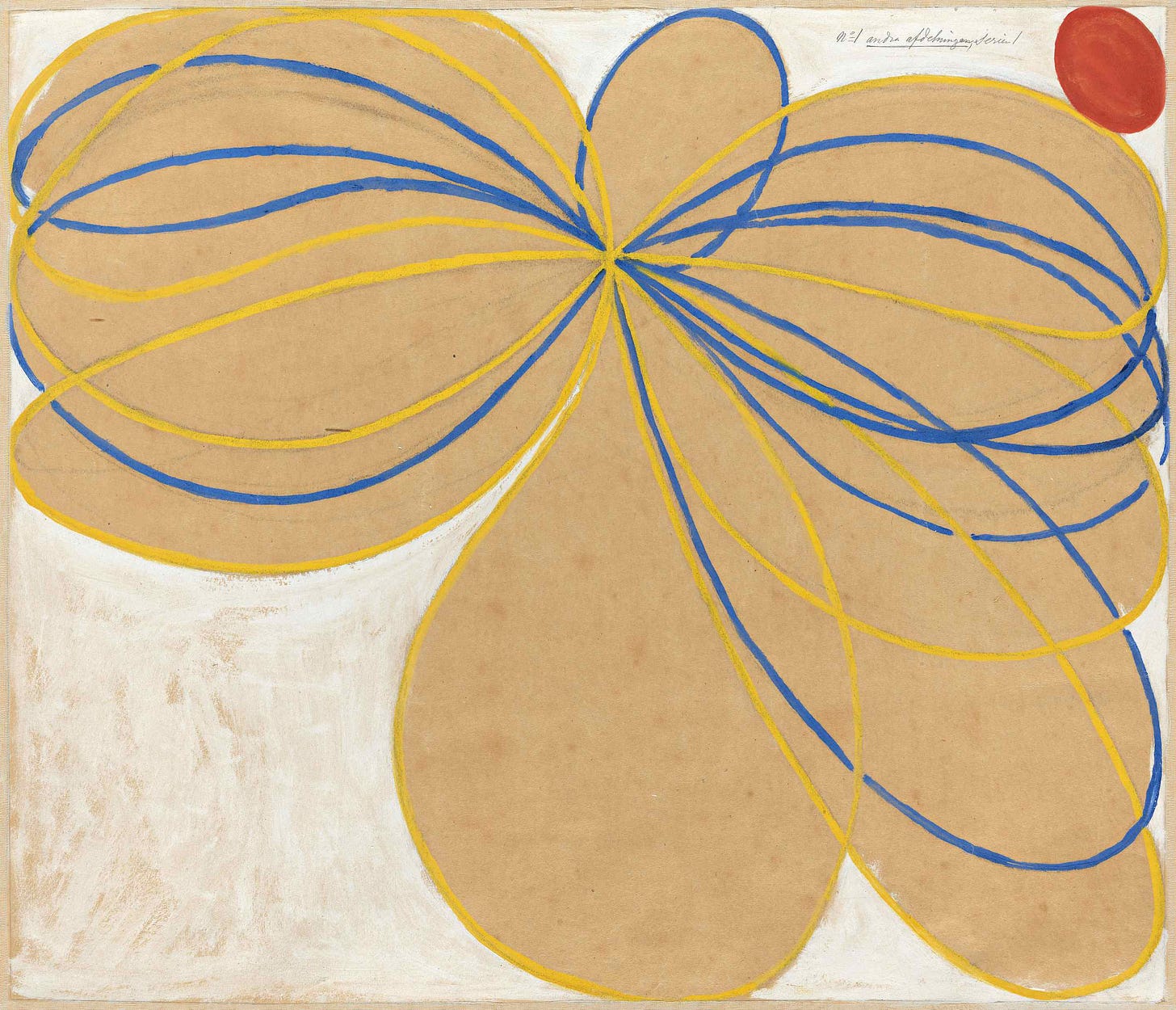 The Seven-Pointed Star No. 1 by Hilma af Klint