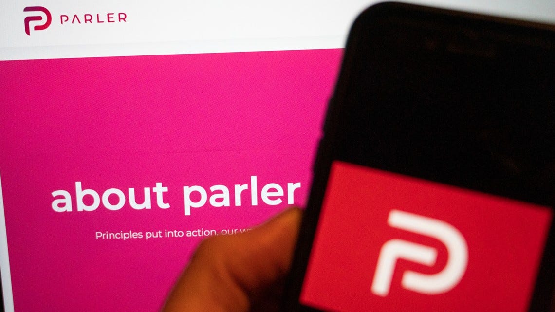 Right-wing app Parler booted off internet on ties to Capitol riot | wqad.com