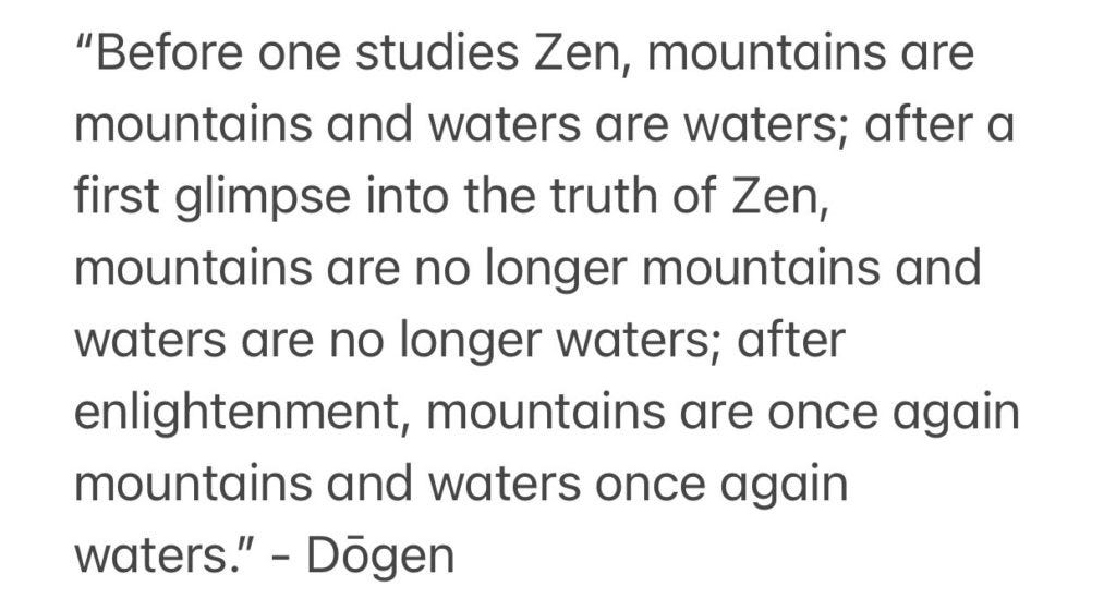 Dogen Zen Quote