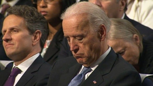 Biden Falls Asleep During Obama Debt Speech? Video - ABC News