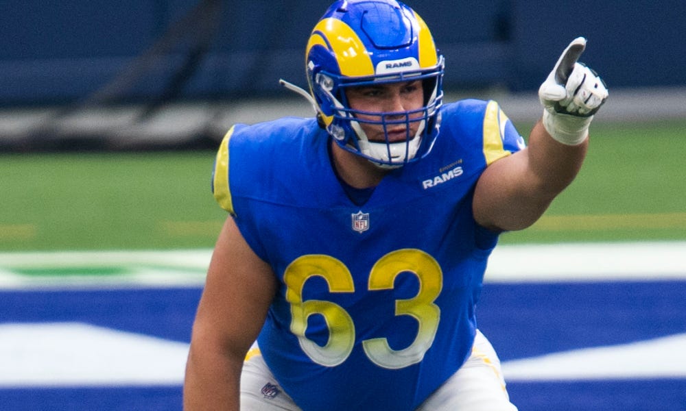 Austin Corbett could play pivotal role in Rams&#39; draft plans