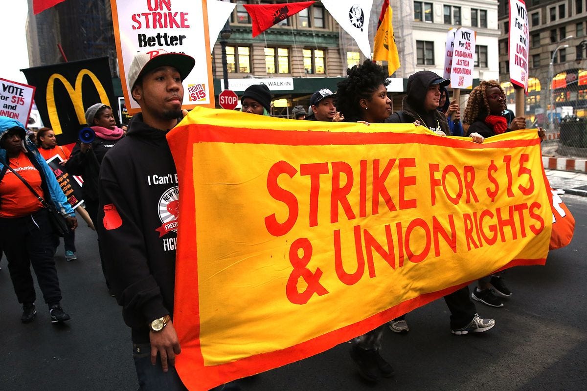 Fight for $15 Protests Planned at McDonald's Stores Across the Country on  April 14 - Eater