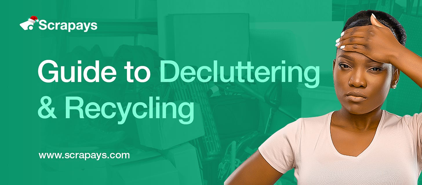 guide to decluttering and recycling