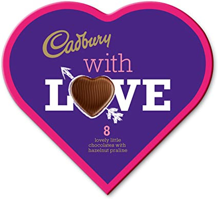 Cadbury Heart Chocolates 48g (Box of 12) : Amazon.co.uk: Grocery