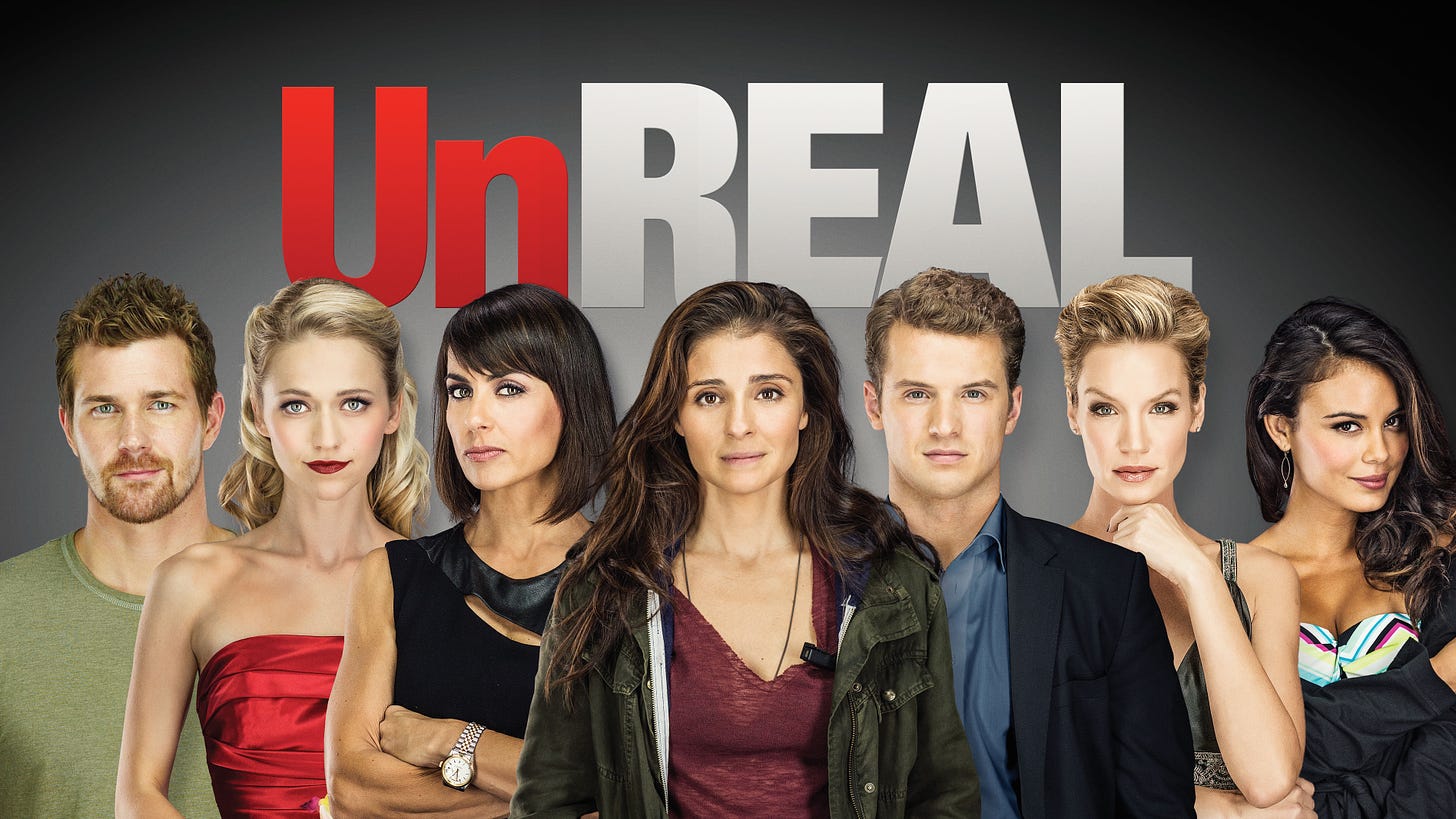 Unreal TV show starring Shiri Appleby and Constance Zimmer, click here to check it out.