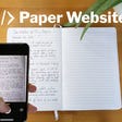 Paper Website: Create a Website Right From Your Notebook