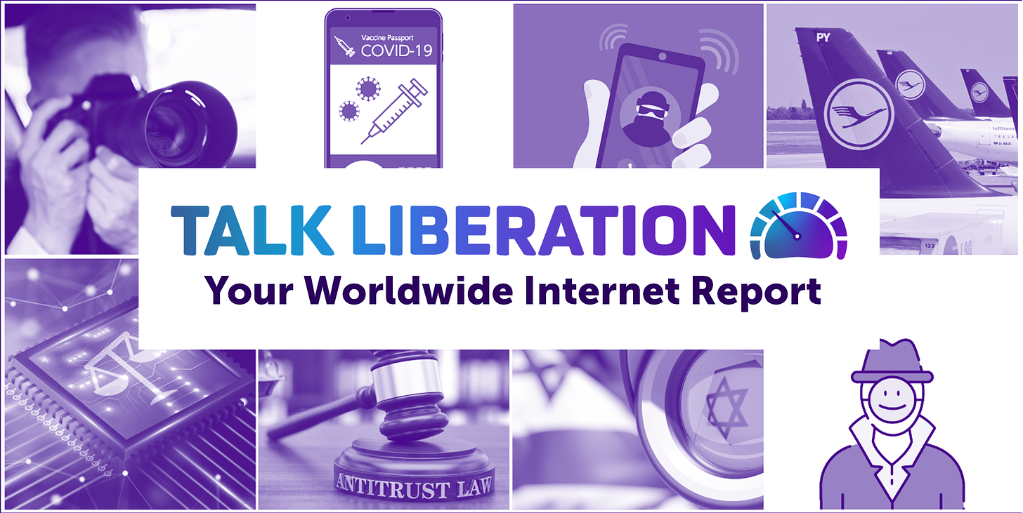 Talk Liberation - Your Worldwide INTERNET REPORT