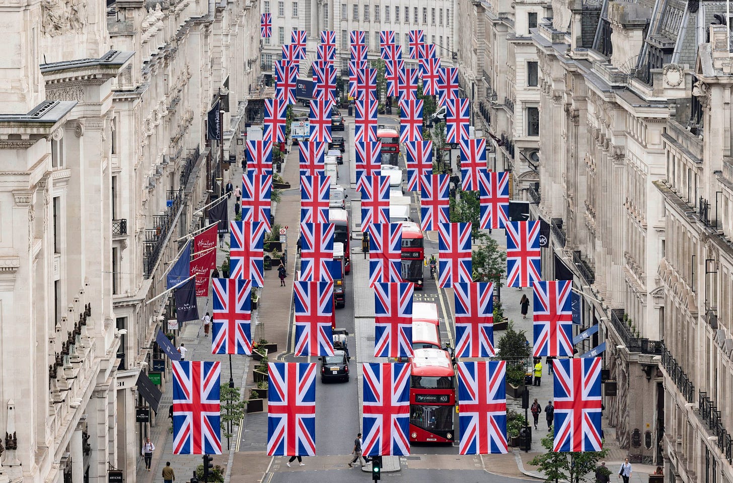 It is not fascistic or fawning to celebrate the Union flags on Regent Street