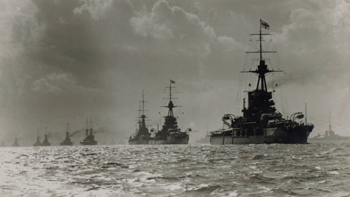 On This Day RN on Twitter: "#OnThisDay 1914 the @RoyalNavy Fleets were  ordered to their war bases as #WW1 began. At the outbreak of war the British  Fleet was by far the