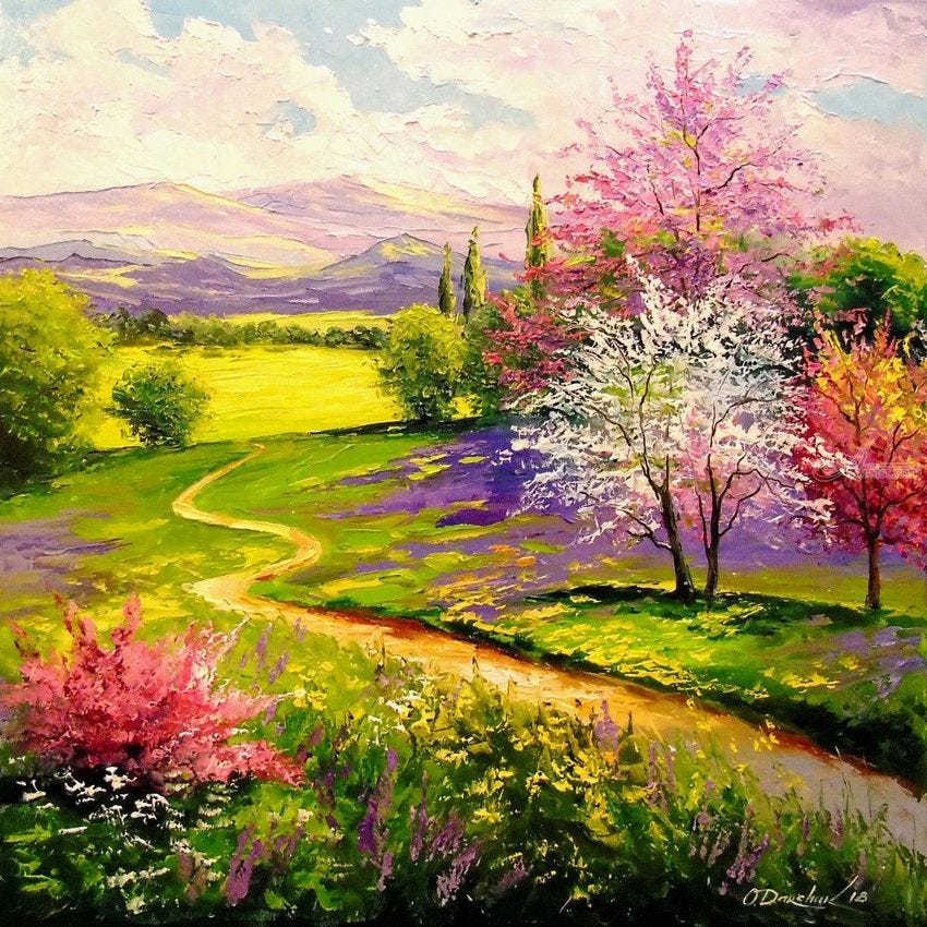 Spring, spring Paintings by Olha Darchuk - Artist.com