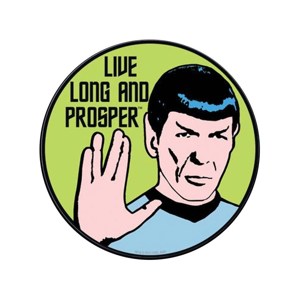 Star Trek Spock Live Long Prosper Sticker - Walmart.com