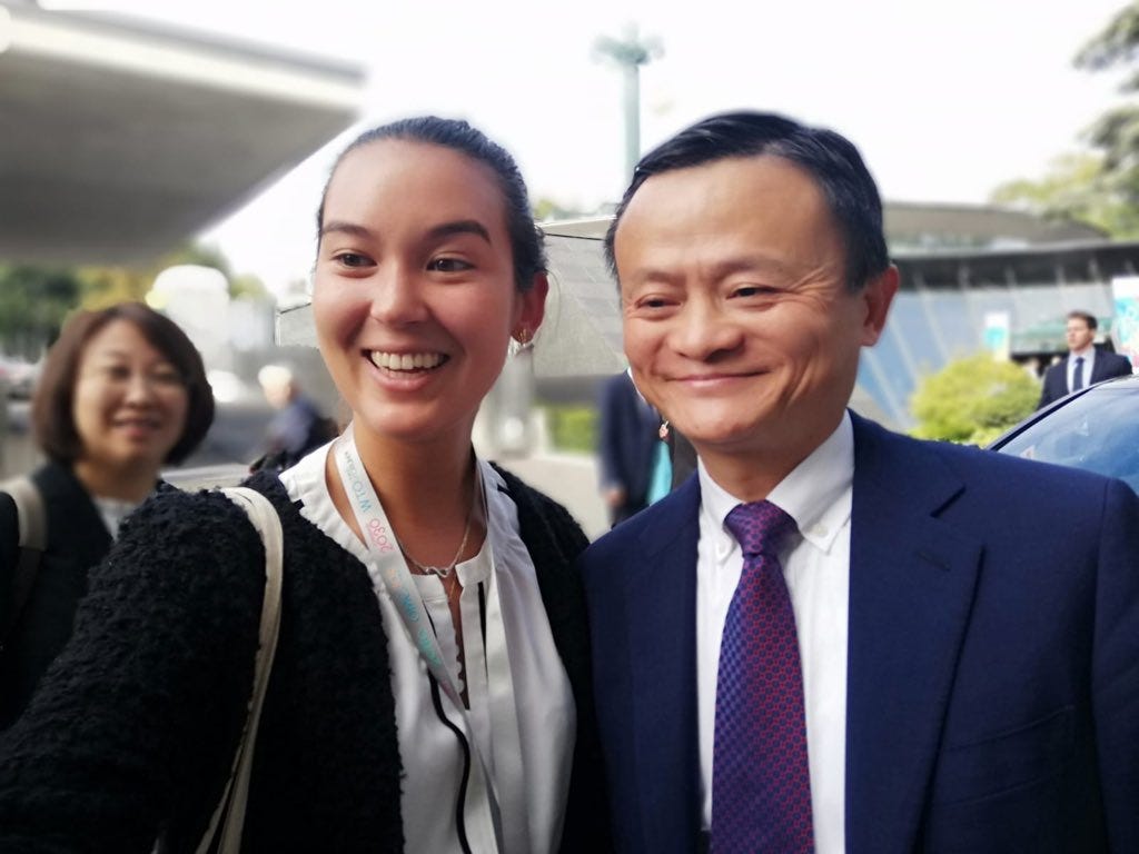 Laura Behrens Wu on Twitter: "Unclear how I got invited on a panel with  Jack Ma but I'm extremely excited for this 🎉… "