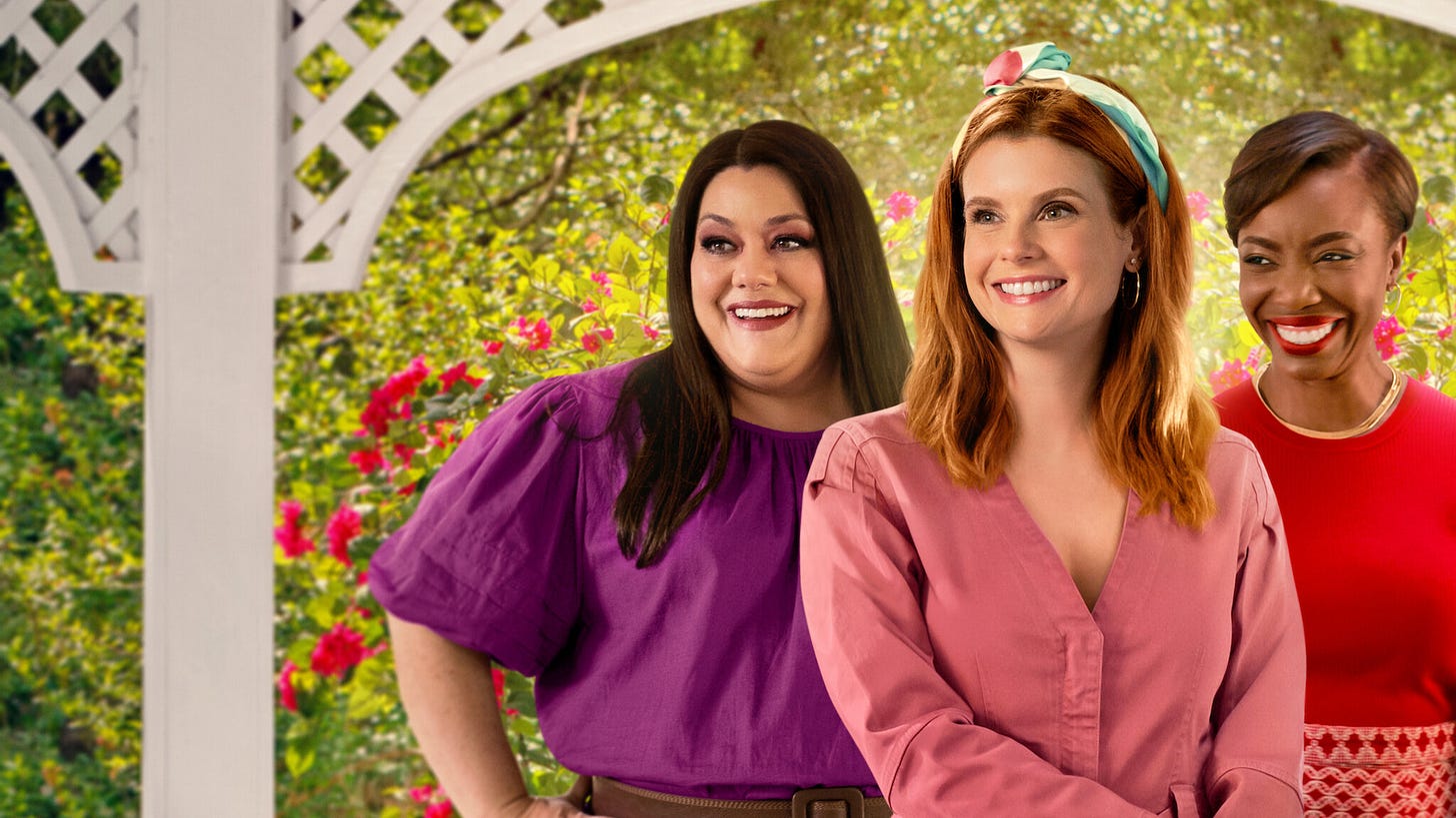 Sweet Magnolias starring JoAnna Garcia Swisher, Brooke Elliott, Heather Headley, click here to check out the show.