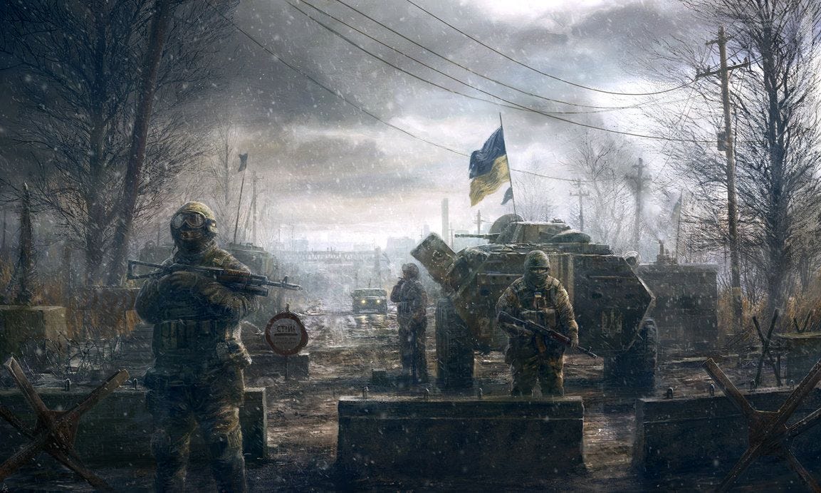 Autumn in Ukraine | War art, Military artwork, Military art