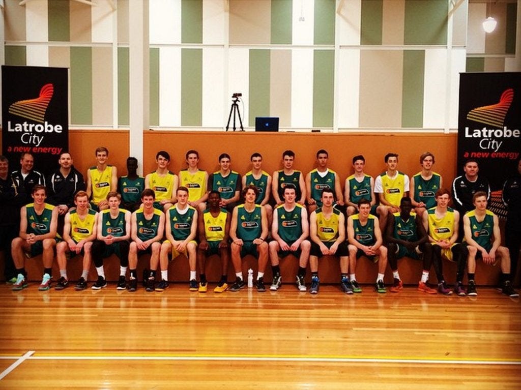 Australian U17 squad - first training camp | Photo credit: Justin Schueller, via Instagram